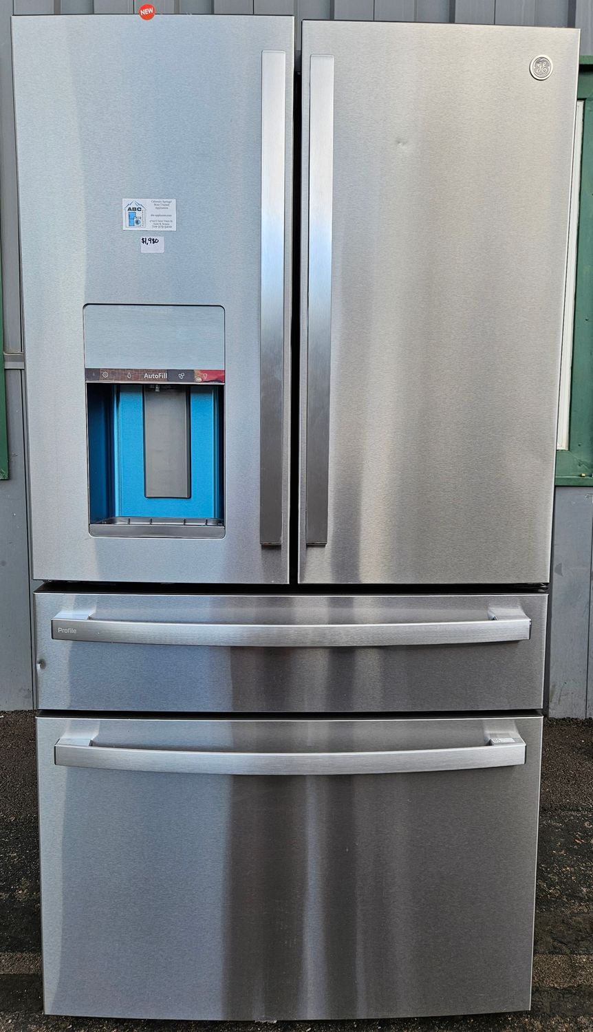 NEW! 27.9cu.ft. GE Profile 4-Door French-Door Refrigerator w/ Door in Door