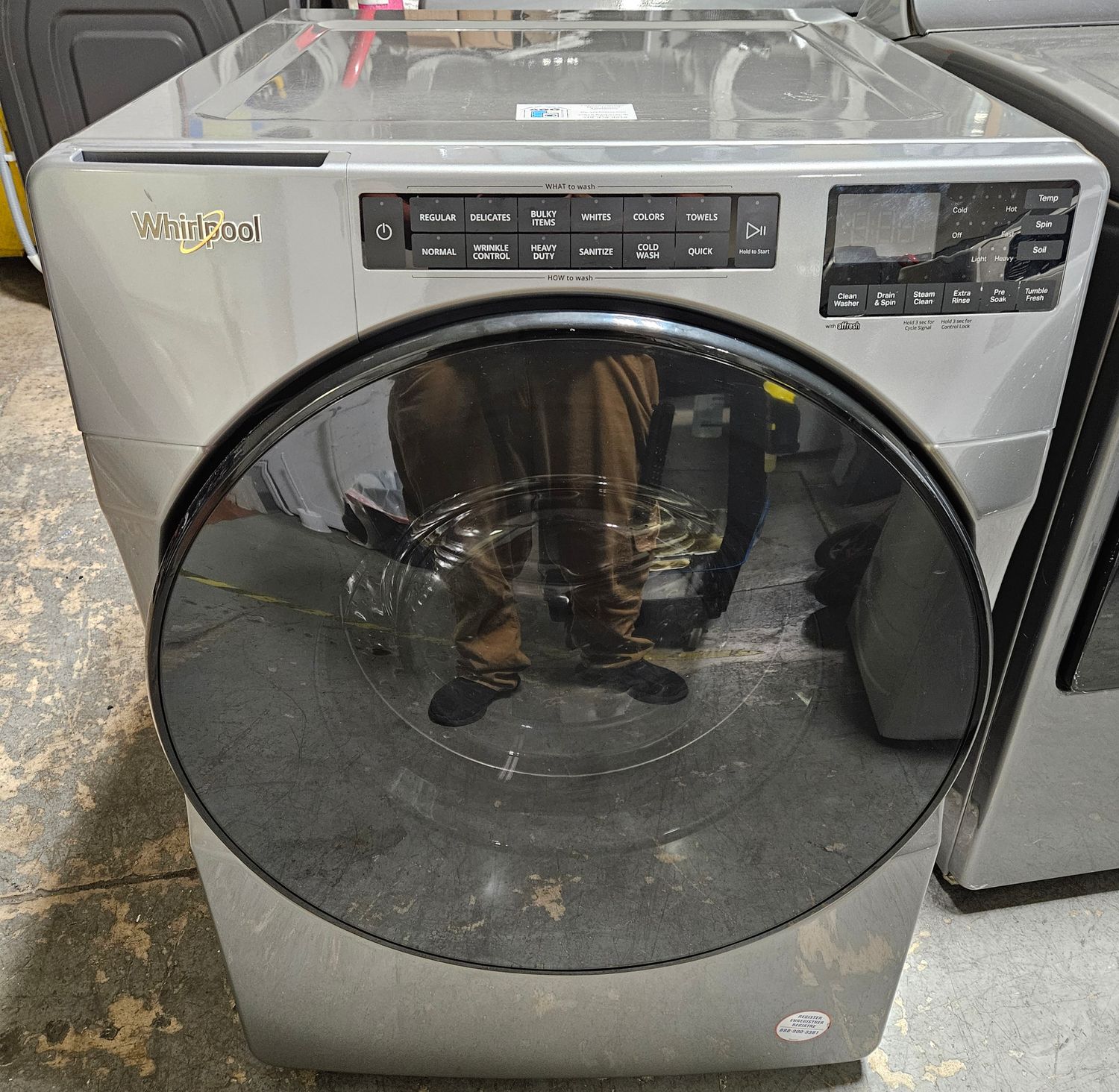 USED Whirlpool Front Load Washer (5.0cu.ft.)
