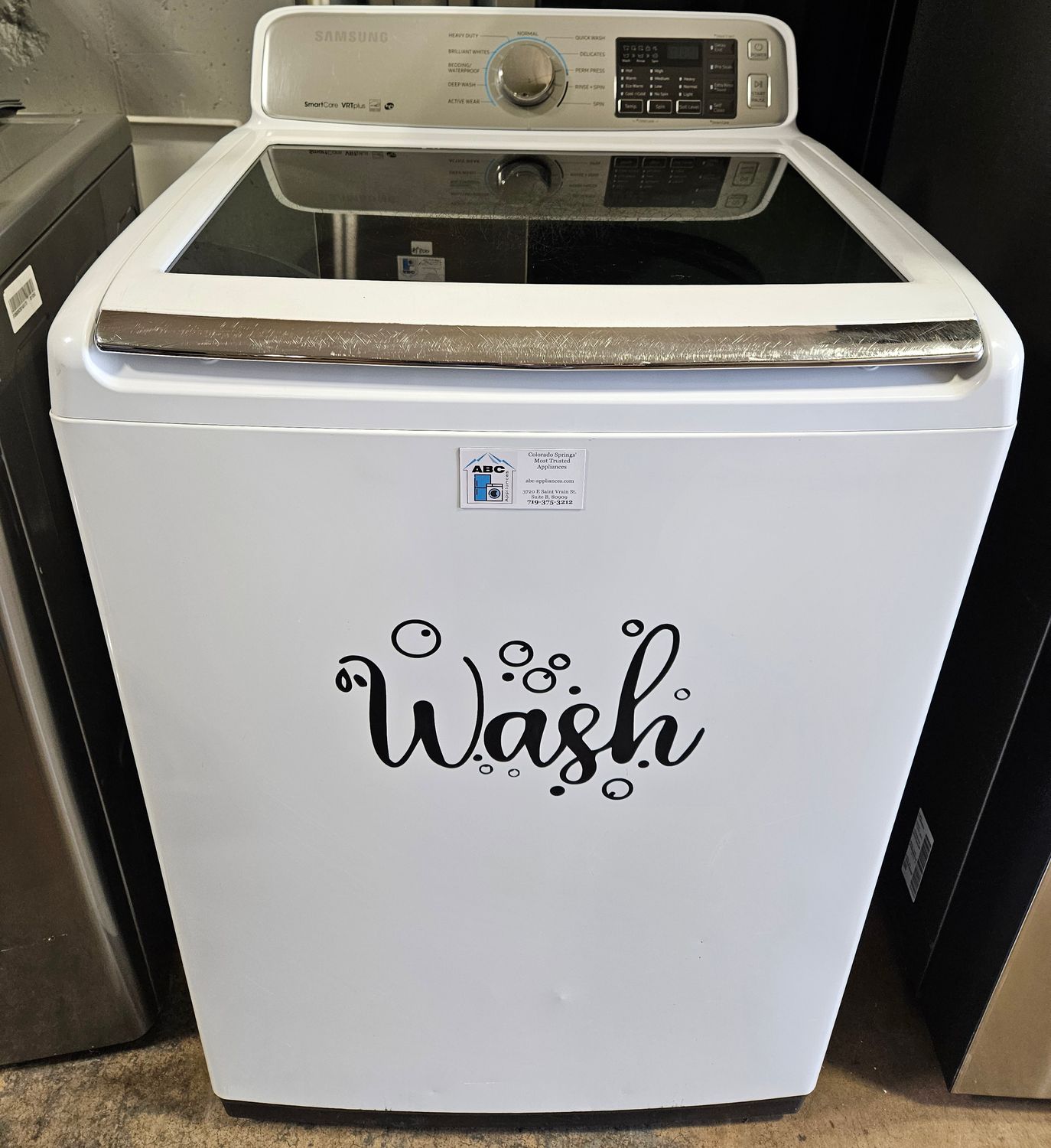 USED Samsung Top Load Washer (5.0cu.ft.)