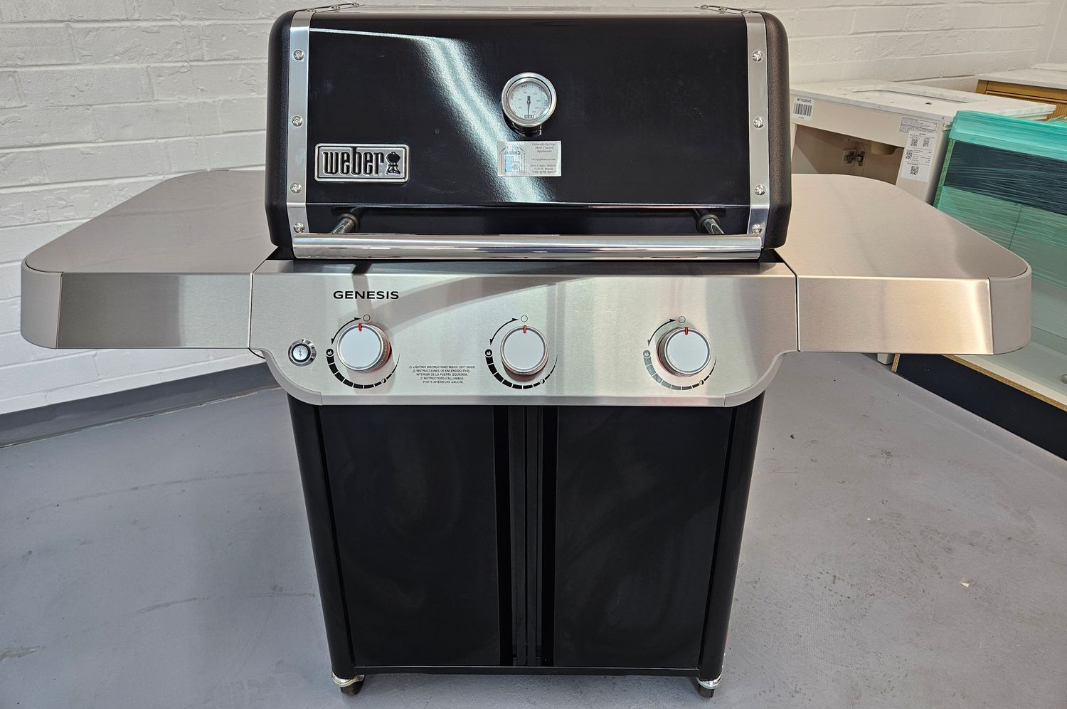 USED! Weber Genesis E-315 Propane Grill in Black