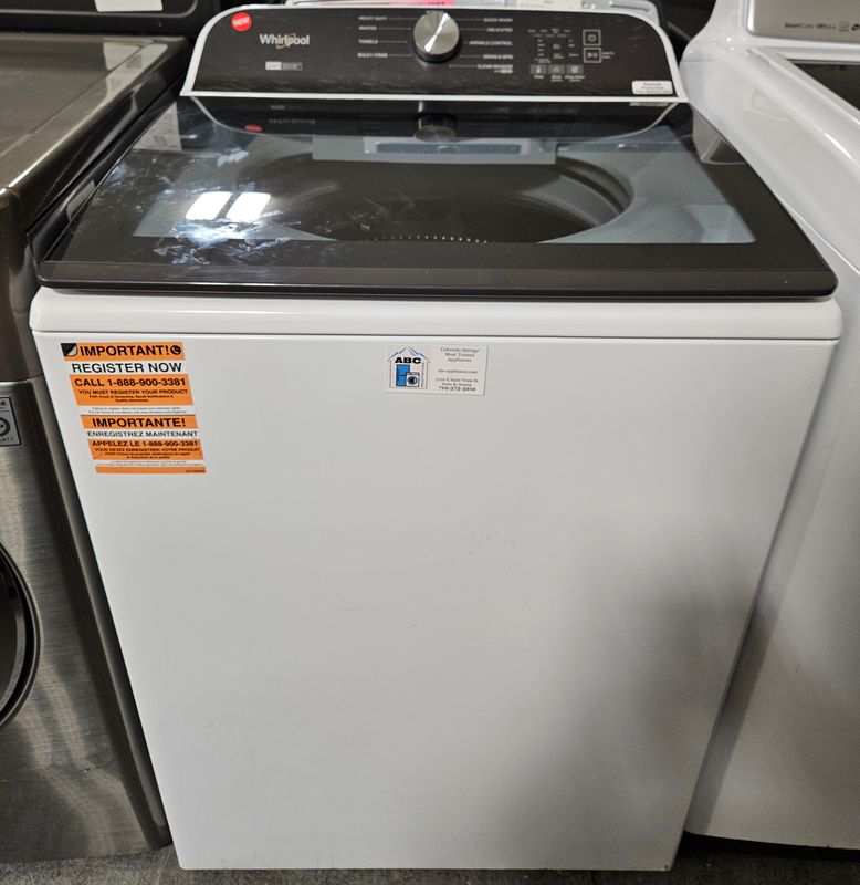 NEW! Whirlpool Top Load Washer (5.3cu.ft.) NEW! Whirlpool Top Load Washer (5.3cu.ft.)
