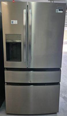 NEW! 26cu.ft. Frigidaire Standard-Depth 4-Door French Door Refrigerator in Stainless Steel