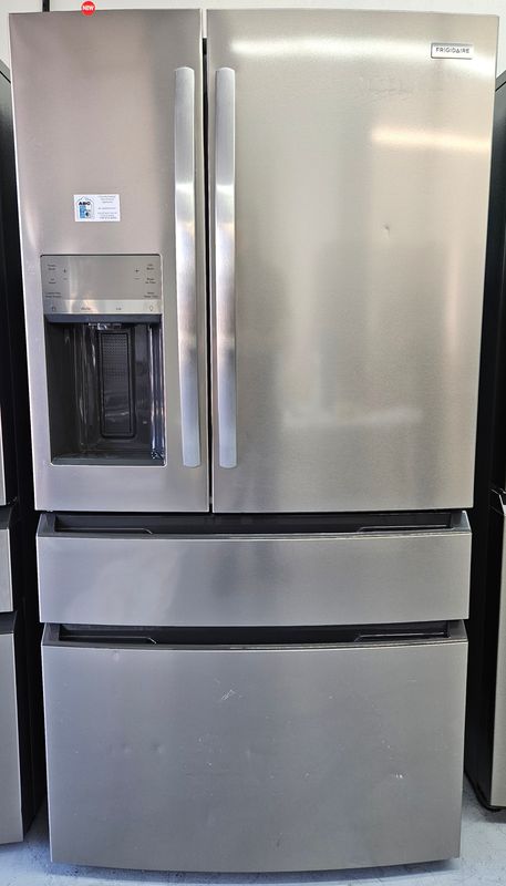 NEW! 26cu.ft. Frigidaire Standard-Depth 4-Door French Door Refrigerator in Stainless Steel