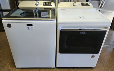 USED Maytag Top Load Washer (4.7cu.ft.) &amp; Large Capacity Electric Dryer (7.4cu.ft.)