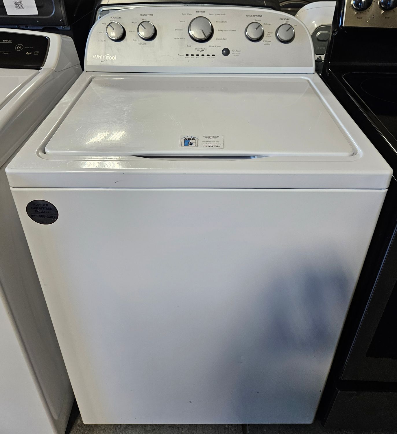 USED Whirlpool Top Load Washer (3.5cu.ft.)