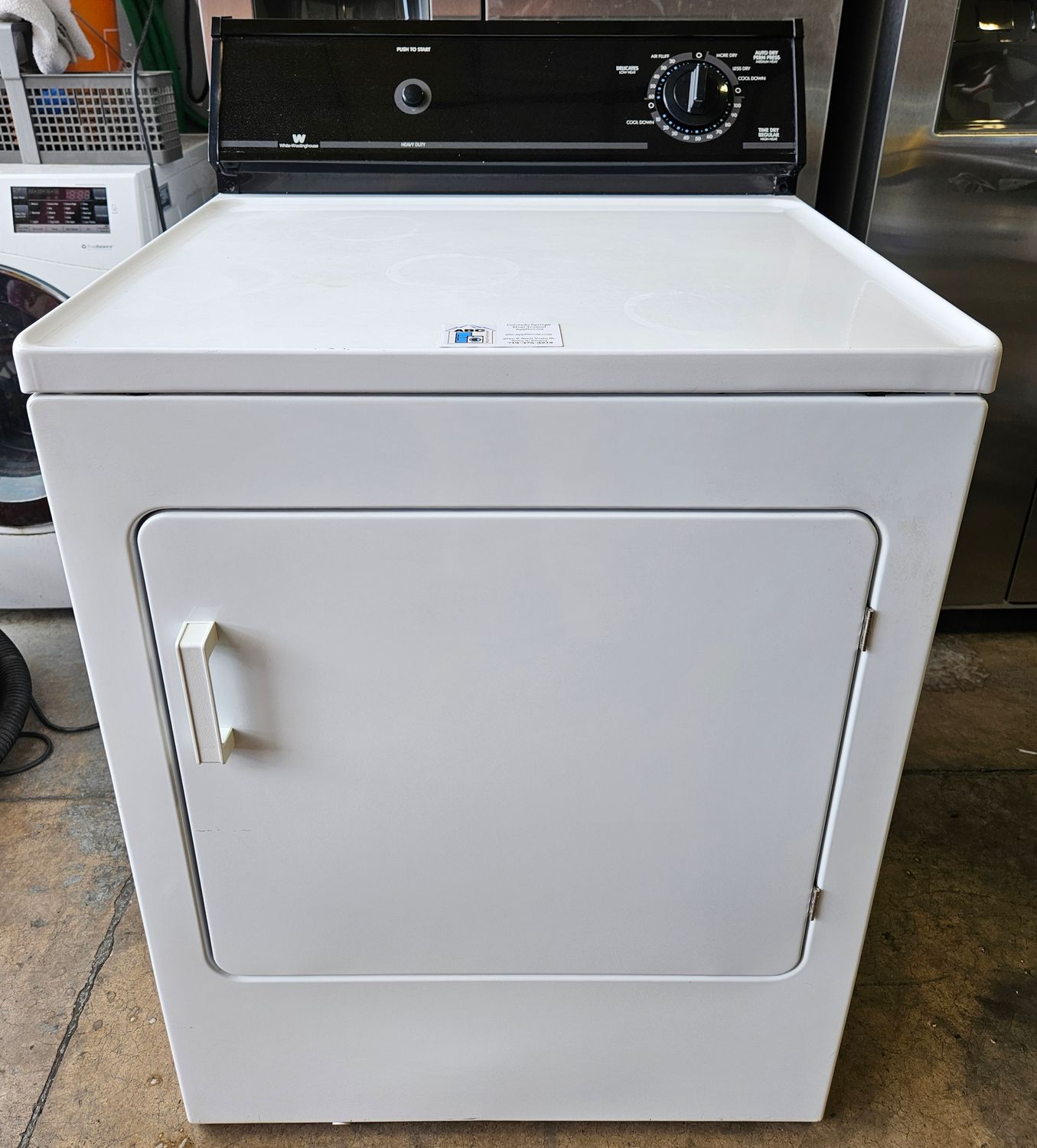 VINTAGE White-Westinghouse Heavy Duty Large Capacity Electric Dryer (5.7cu.ft.)