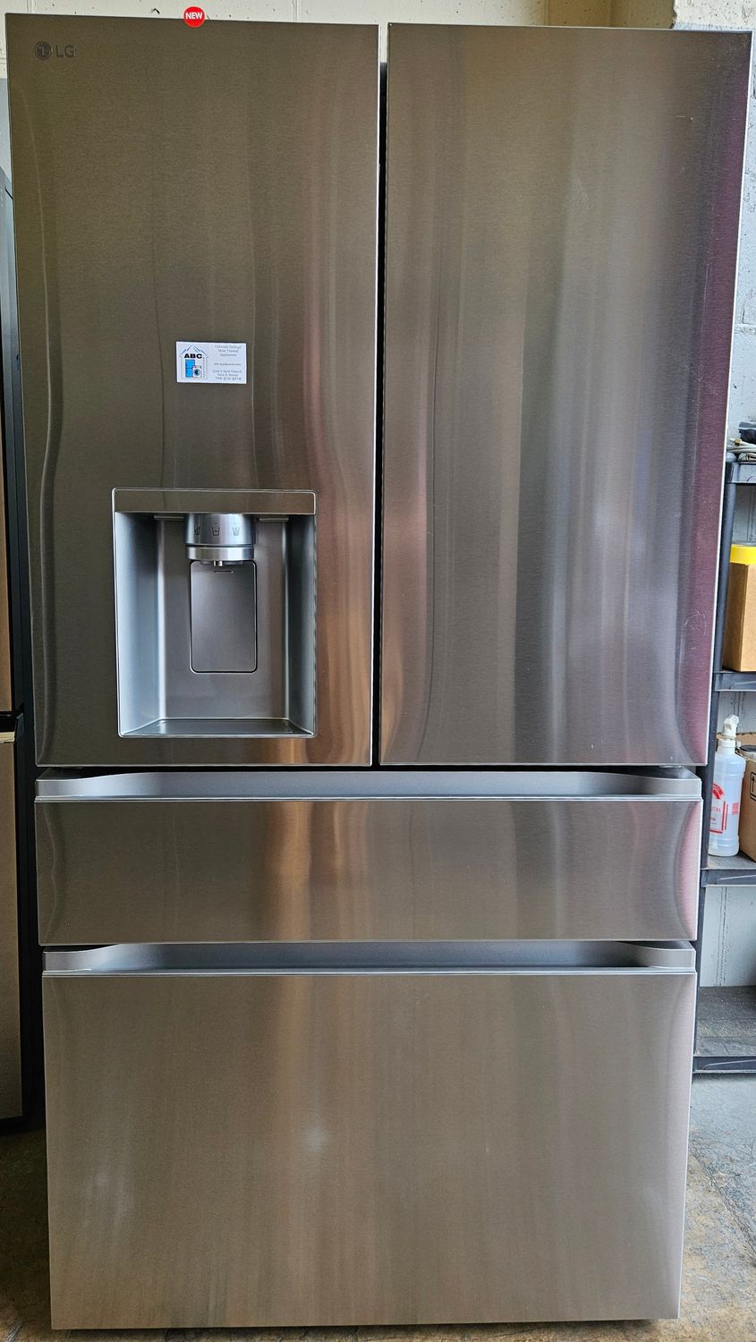 NEW! 29cu.ft. LG Standard-Depth 4-Door French-Door Refrigerator in Stainless Steel