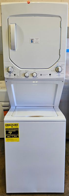 NEW! 24" GE Unitized Spacemaker (2.3cu.ft. Washer &amp; 4.4cu.ft. Electric Dryer)