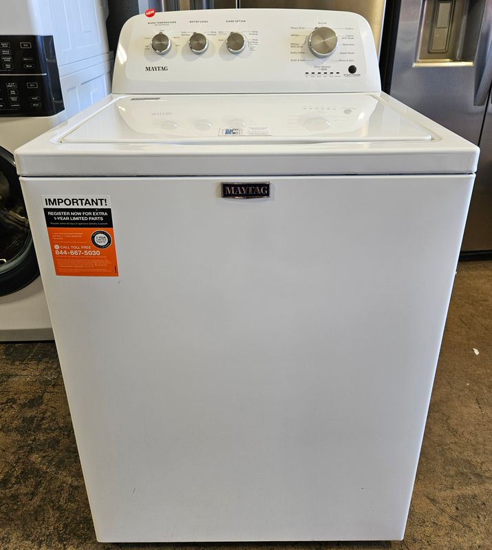 NEW! Maytag Top Load Washer (3.8cu.ft.) NEW! Maytag Top Load Washer (3.8cu.ft.)