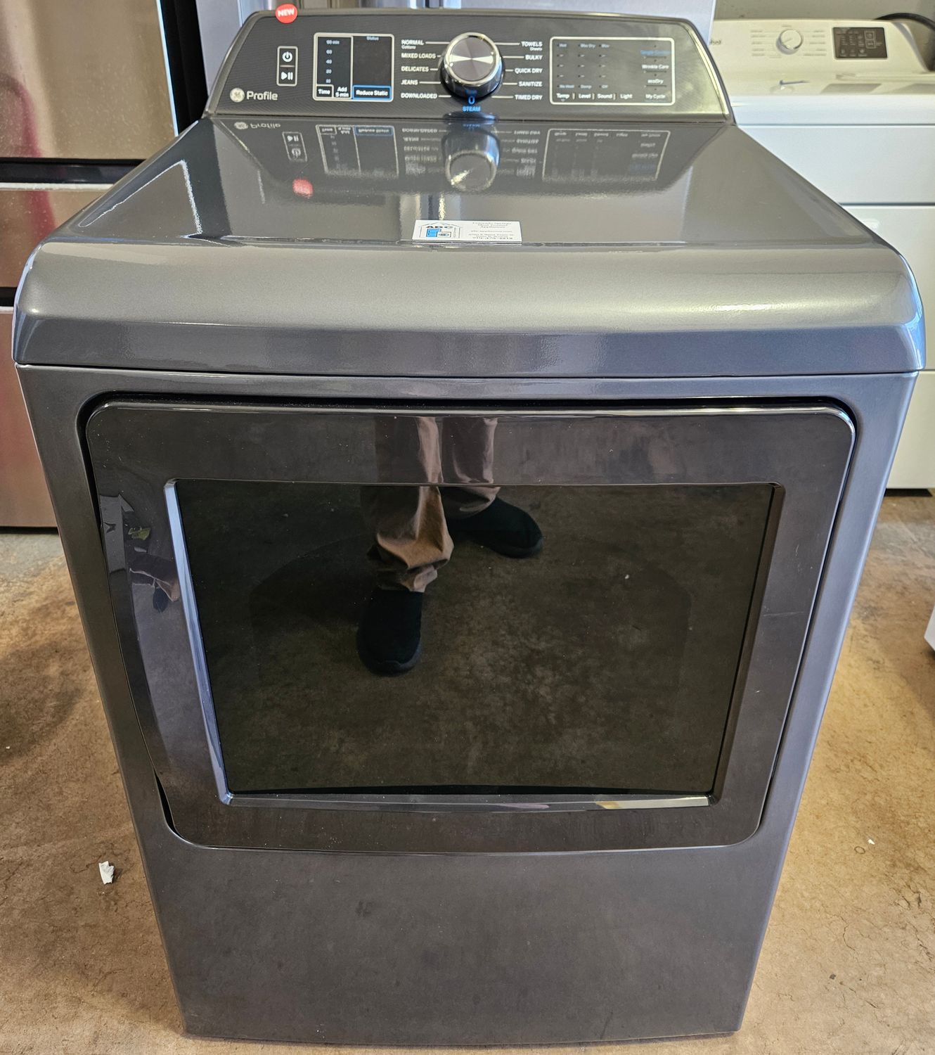 NEW! GE Profile Heavy Duty Large Capacity Electric Dryer (7.4cu.ft.)