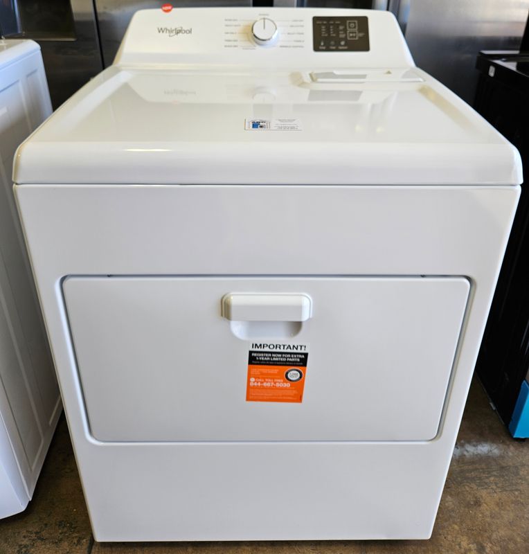 NEW! Whirlpool Heavy Duty Large Capacity Electric Dryer (7.0cu.ft.)