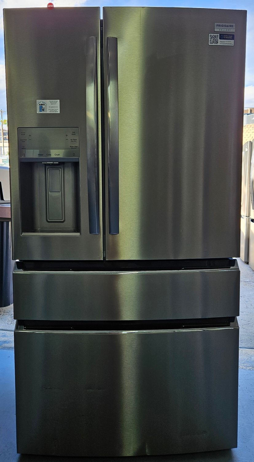 NEW! 22cu.ft. Frigidaire Gallery Counter-Depth 4-Door French Door Refrigerator