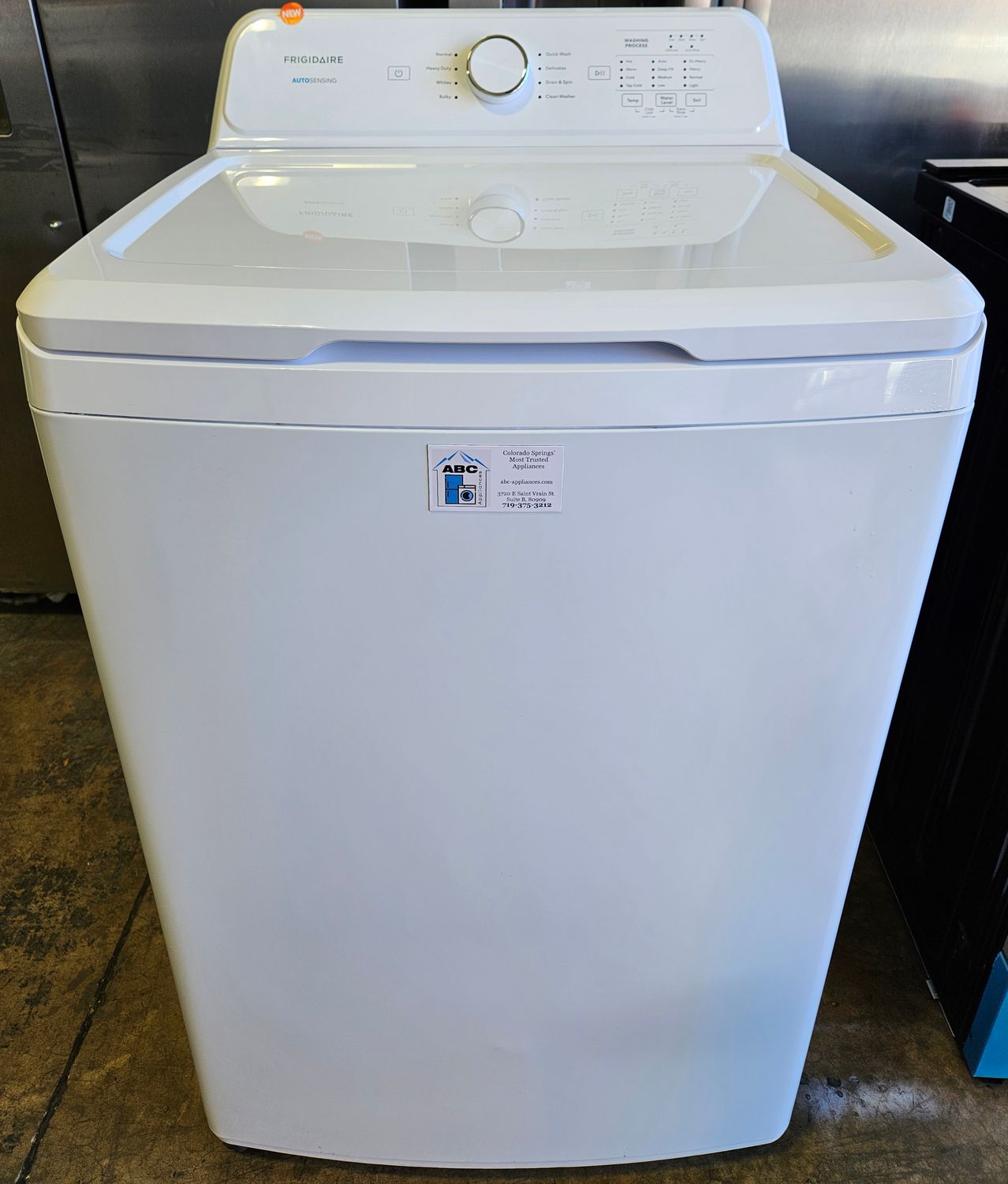 NEW! Frigidaire Top Load Washer (4.1cu.ft.)