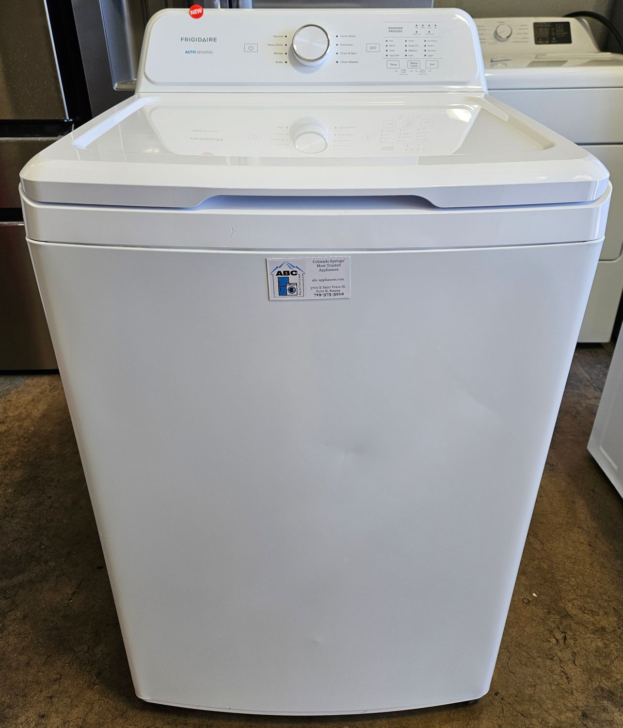NEW! Frigidaire Top Load Washer (4.1cu.ft.)