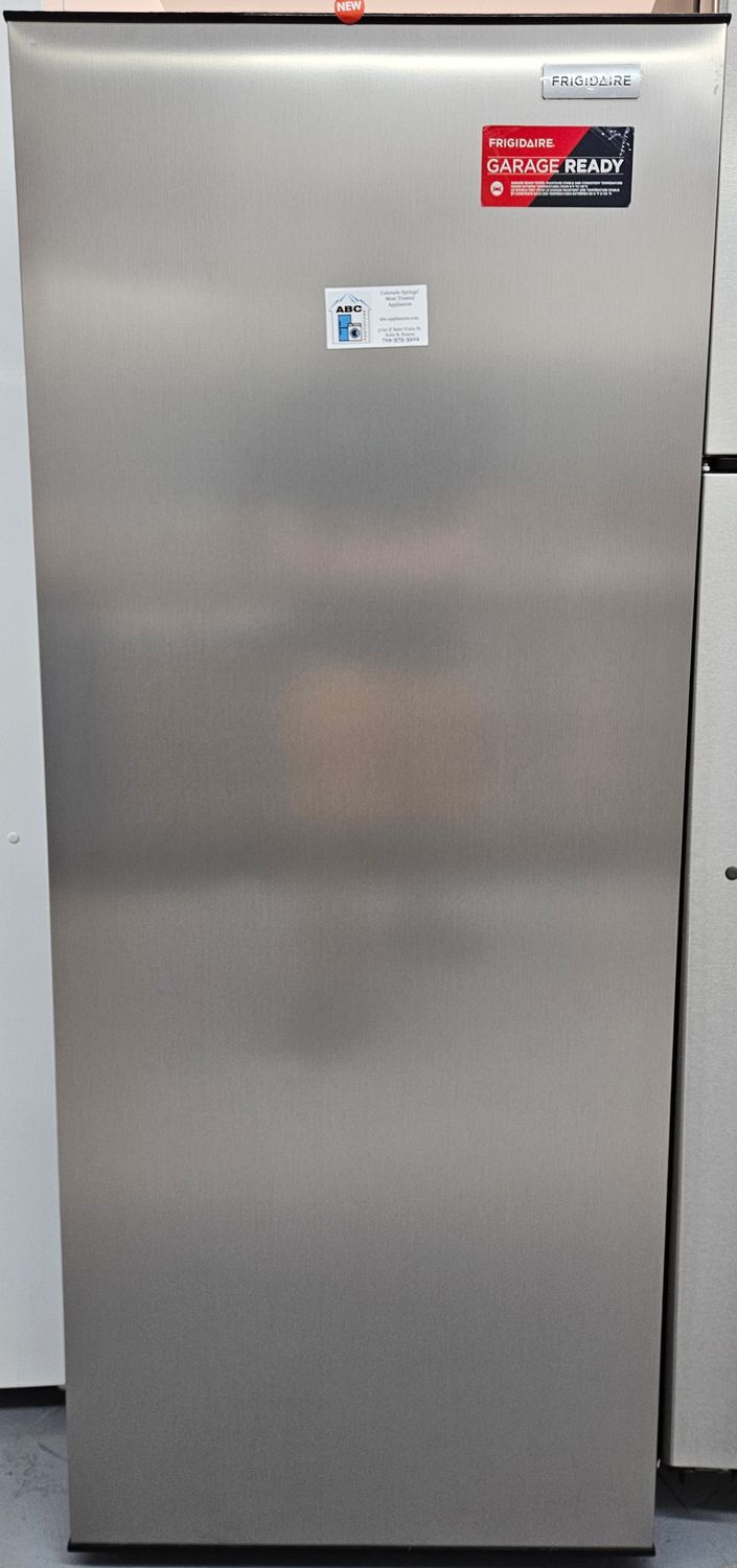 NEW! 10cu.ft. Frigidaire Upright Convertible Freezer/Refrigerator in Stainless Steel