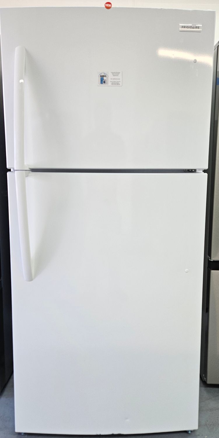 NEW! 20cu.ft. Frigidaire Garage-Ready Top Freezer Refrigerator in White