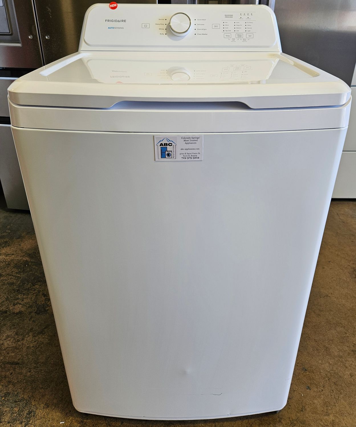 NEW! Frigidaire Top Load Washer (4.1cu.ft.)