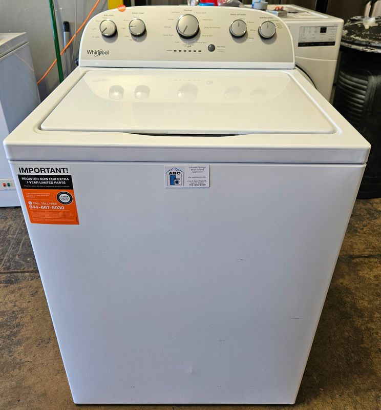 NEW! Whirlpool Top Load Washer (3.5cu.ft.) NEW! Whirlpool Top Load Washer (3.5cu.ft.)