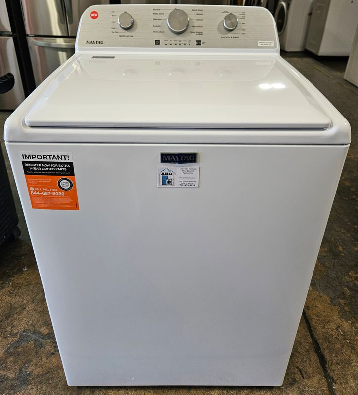 NEW! Maytag Top Load Washer (4.5cu.ft.) NEW! Maytag Top Load Washer (4.5cu.ft.)