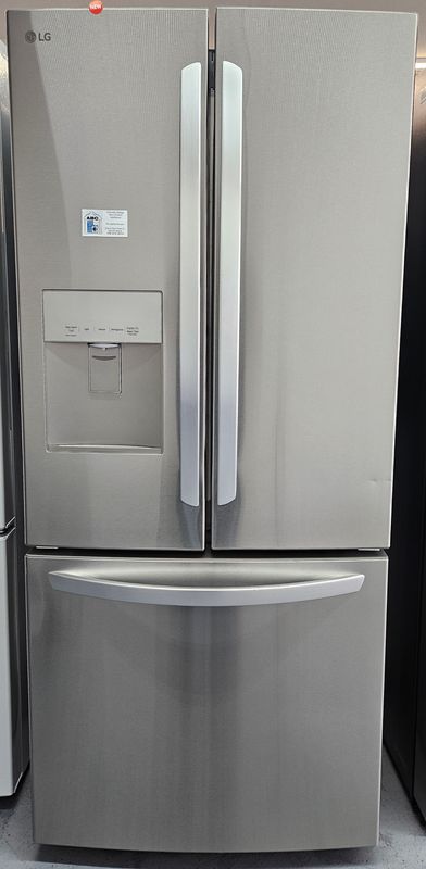 NEW! 22cu.ft. 30" Wide LG French Door Refrigerator in Stainless Steel