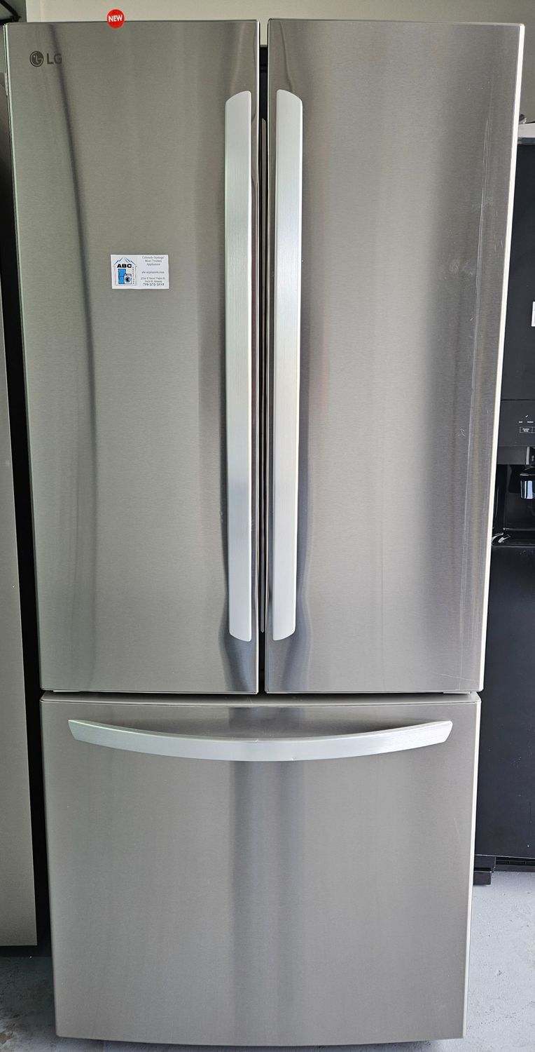 NEW! 21cu.ft. 30" LG French Door Refrigerator in Stainless Steel