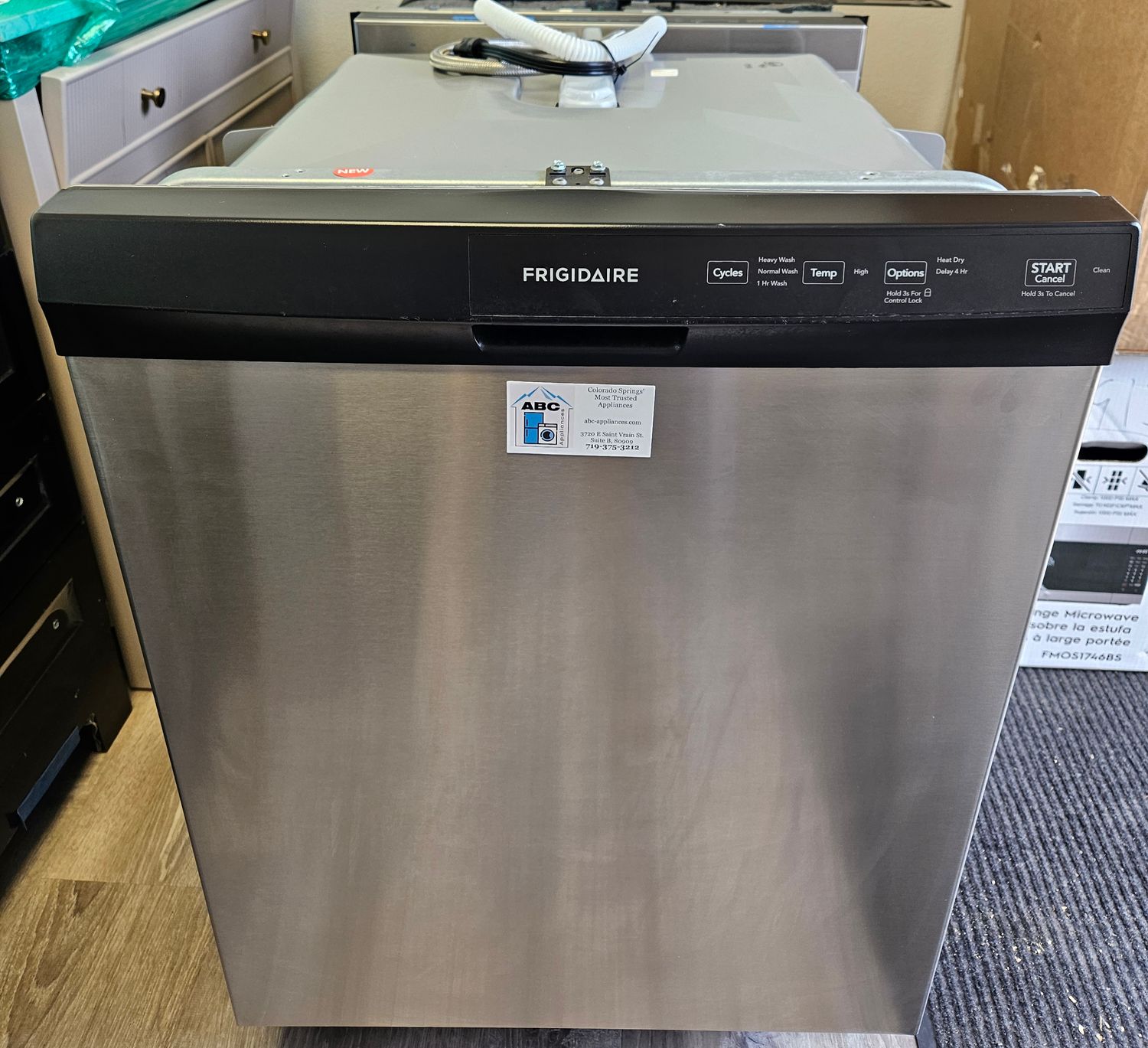 NEW! 24" Frigidaire Stainless Steel Built-In Electric Dishwasher