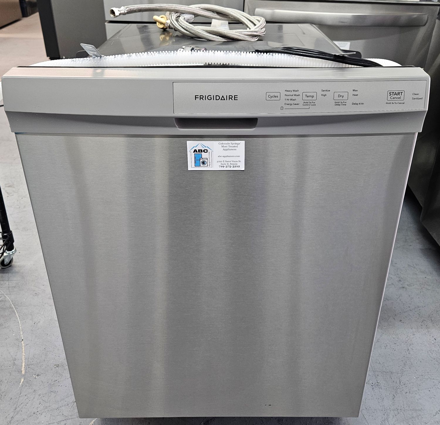 NEW! 24" Frigidaire Stainless Steel Built-In Electric Dishwasher