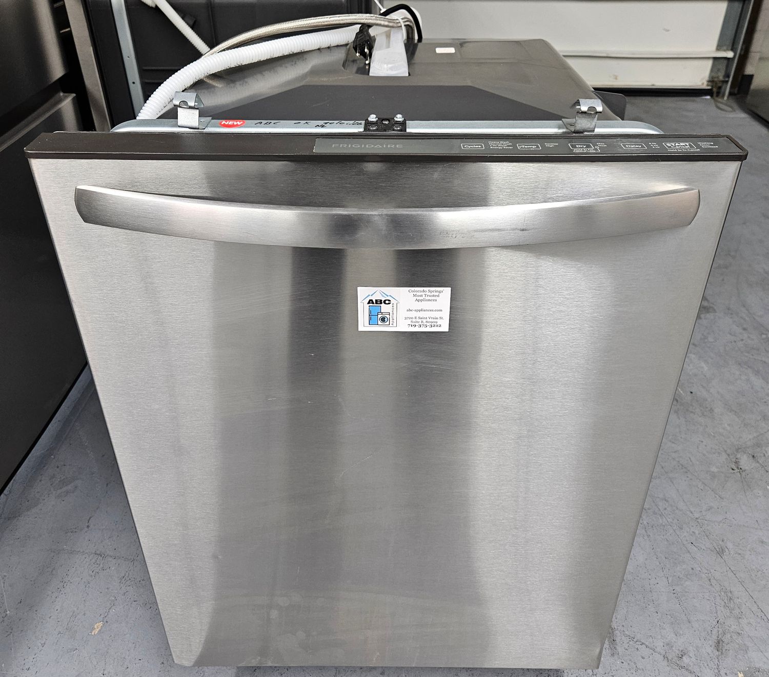 NEW! 24" Frigidaire Stainless Steel Built-In Electric Dishwasher