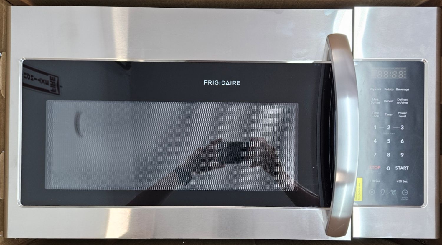 NEW! Frigidaire Stainless Steel (1.8cu.ft.) Over-the-Range Microwave