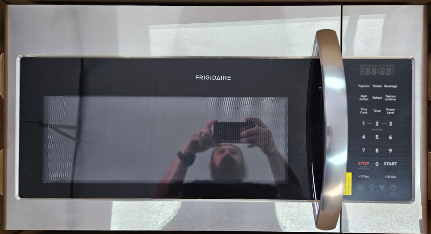 NEW! Frigidaire Stainless Steel (1.8cu.ft.) Over-the-Range Microwave