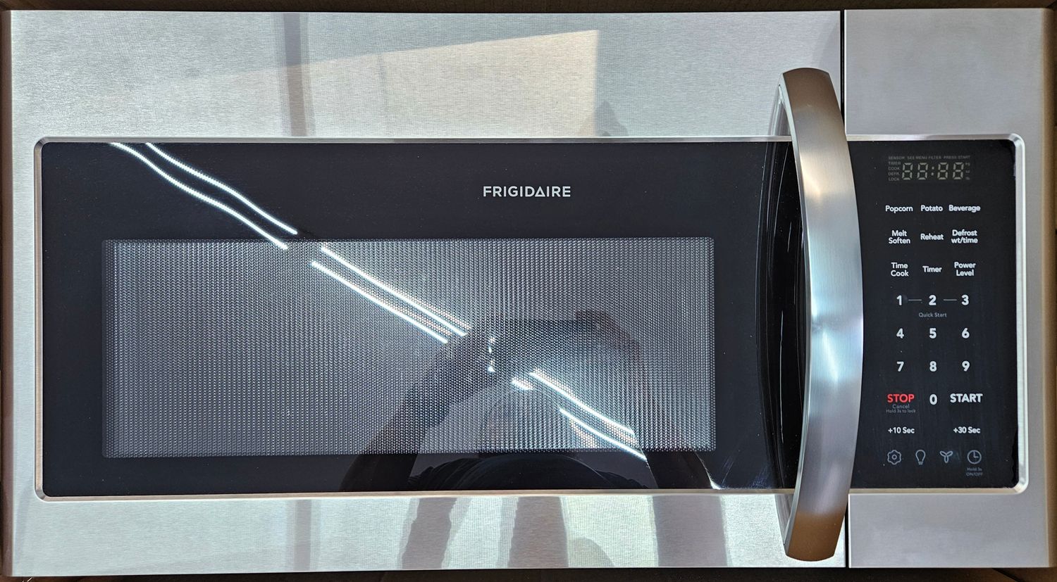 NEW! Frigidaire Stainless Steel (1.8cu.ft.) Over-the-Range Microwave
