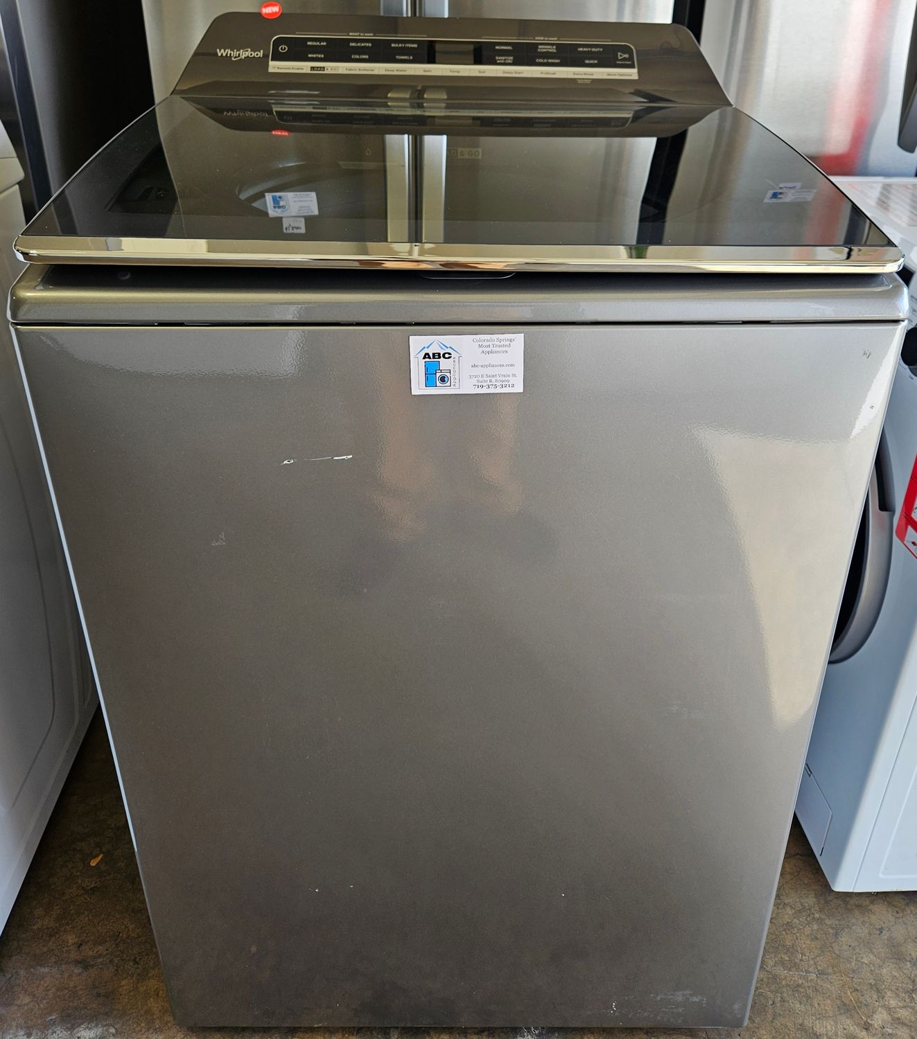 NEW! Whirlpool Top Load Washer w/Removable Agitator (5.3cu.ft.)