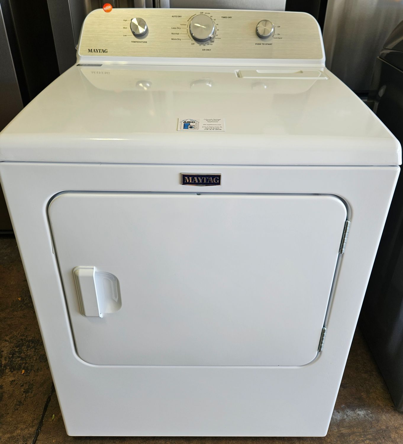 NEW! Maytag Heavy Duty Large Capacity Electric Dryer (7.0cu.ft.)