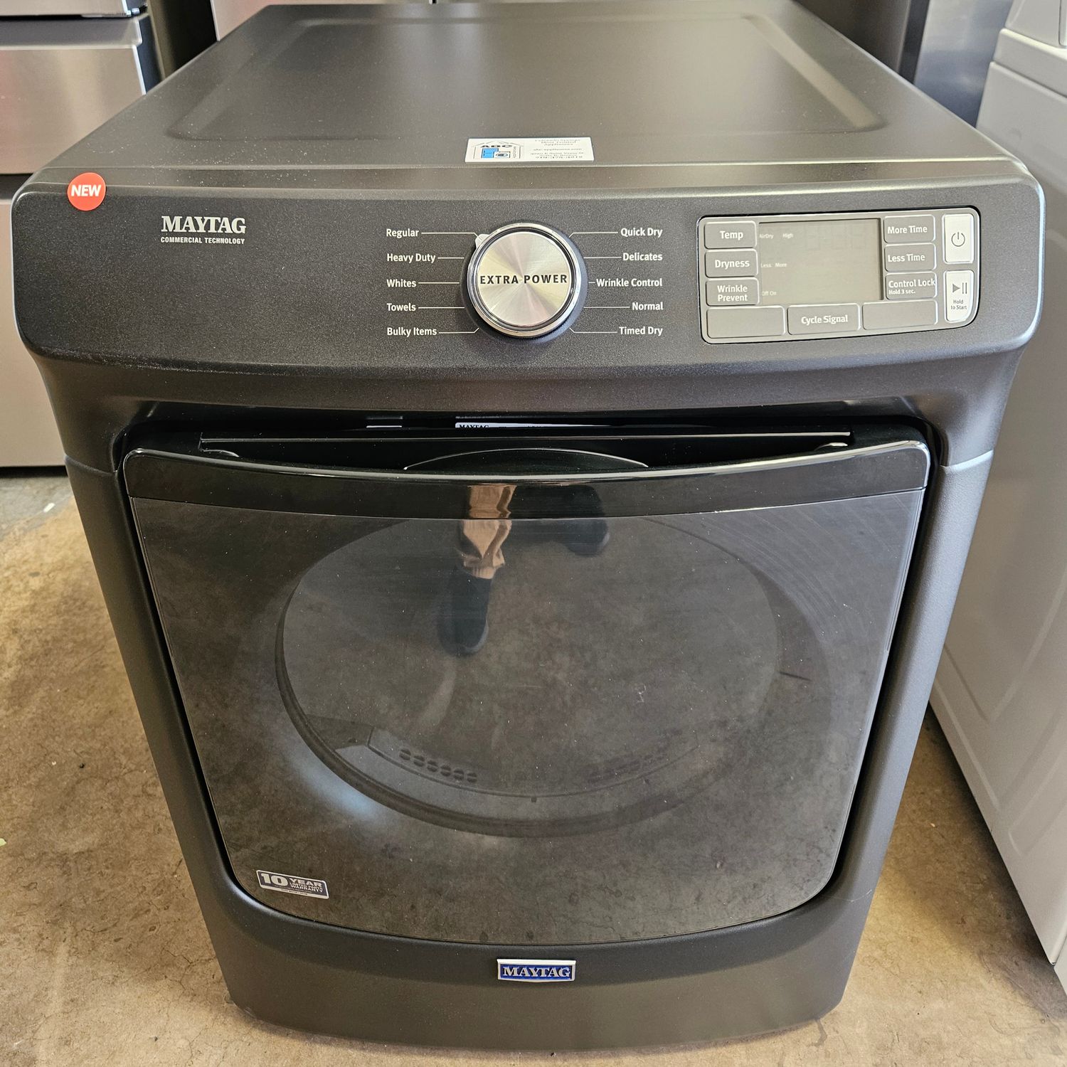 NEW! Maytag Heavy Duty Large Capacity Electric Dryer (7.3cu.ft.)