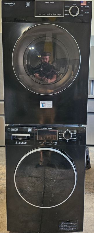 USED Equator Front Load Washer (1.6cu.ft.) &amp; Electric Dryer (3.1cu.ft.)