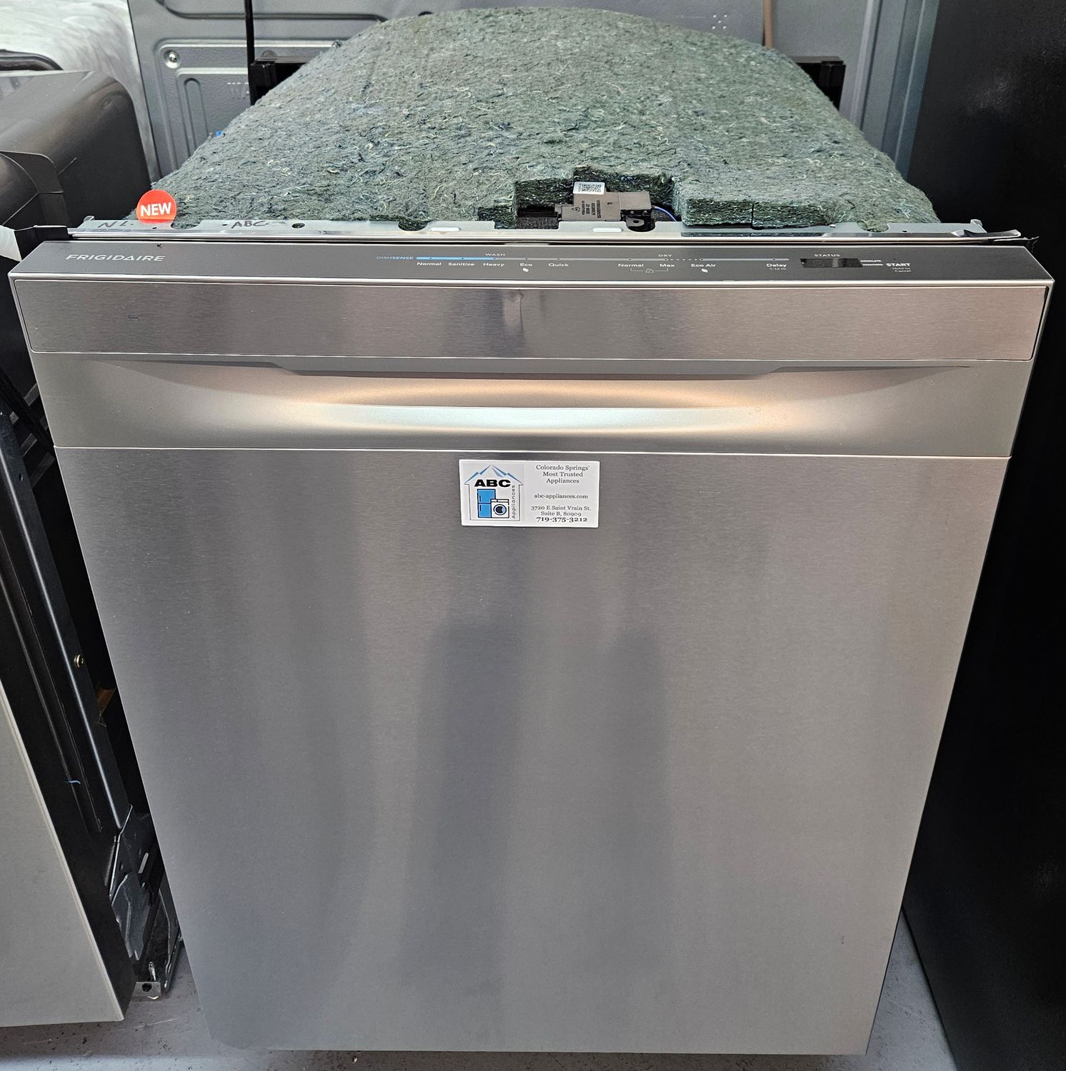 NEW! 24" Frigidaire Stainless Steel Built-In Electric Dishwasher