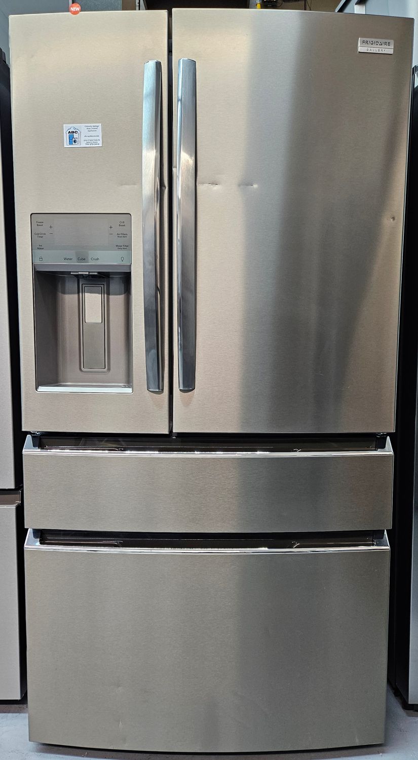 NEW! 26cu.ft. Frigidaire Gallery Standard-Depth 4-door French Door Refrigerator in Stainless Steel