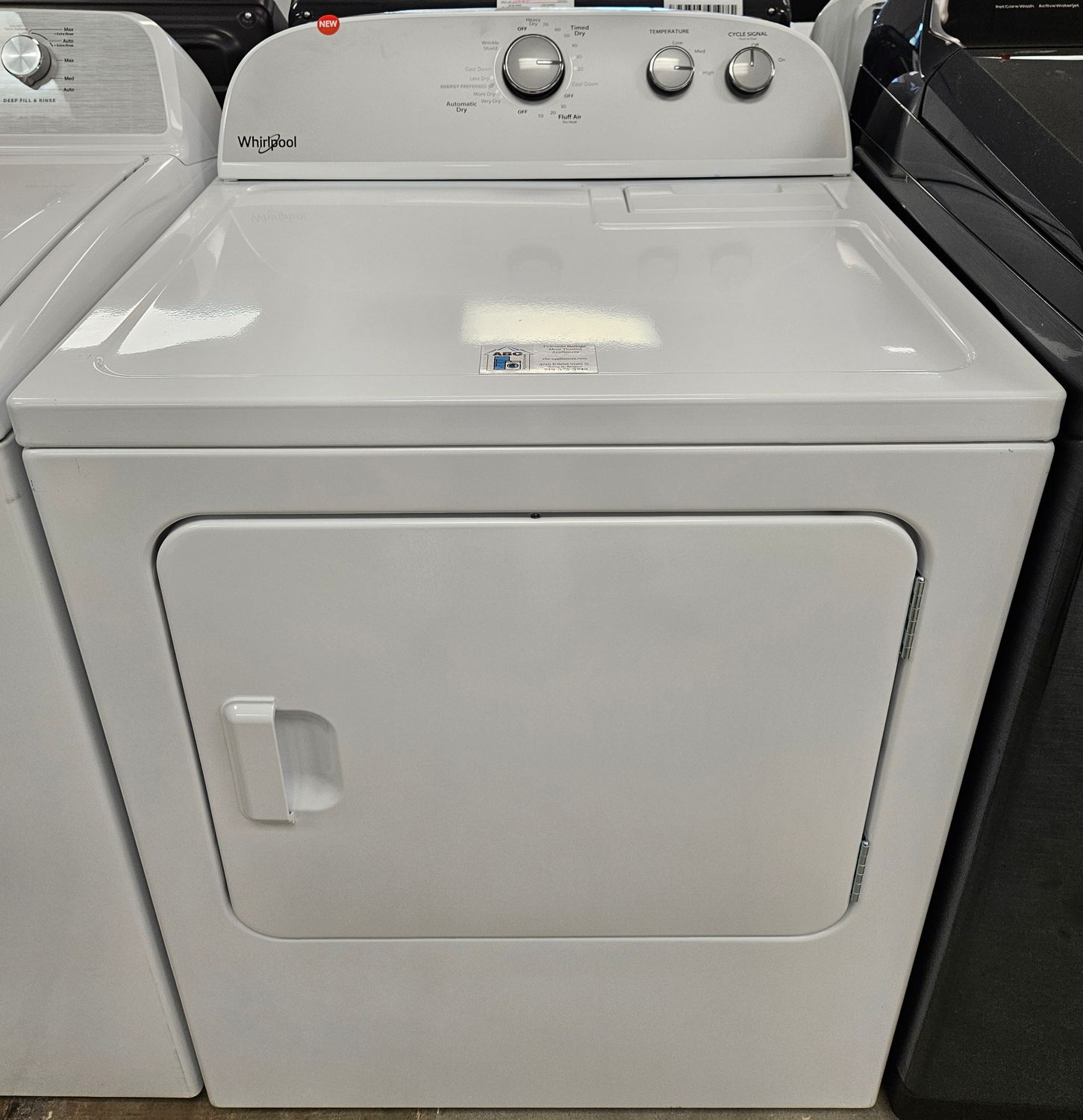 NEW! Whirlpool Heavy Duty Large Capacity Electric Dryer (7.0cu.ft.)