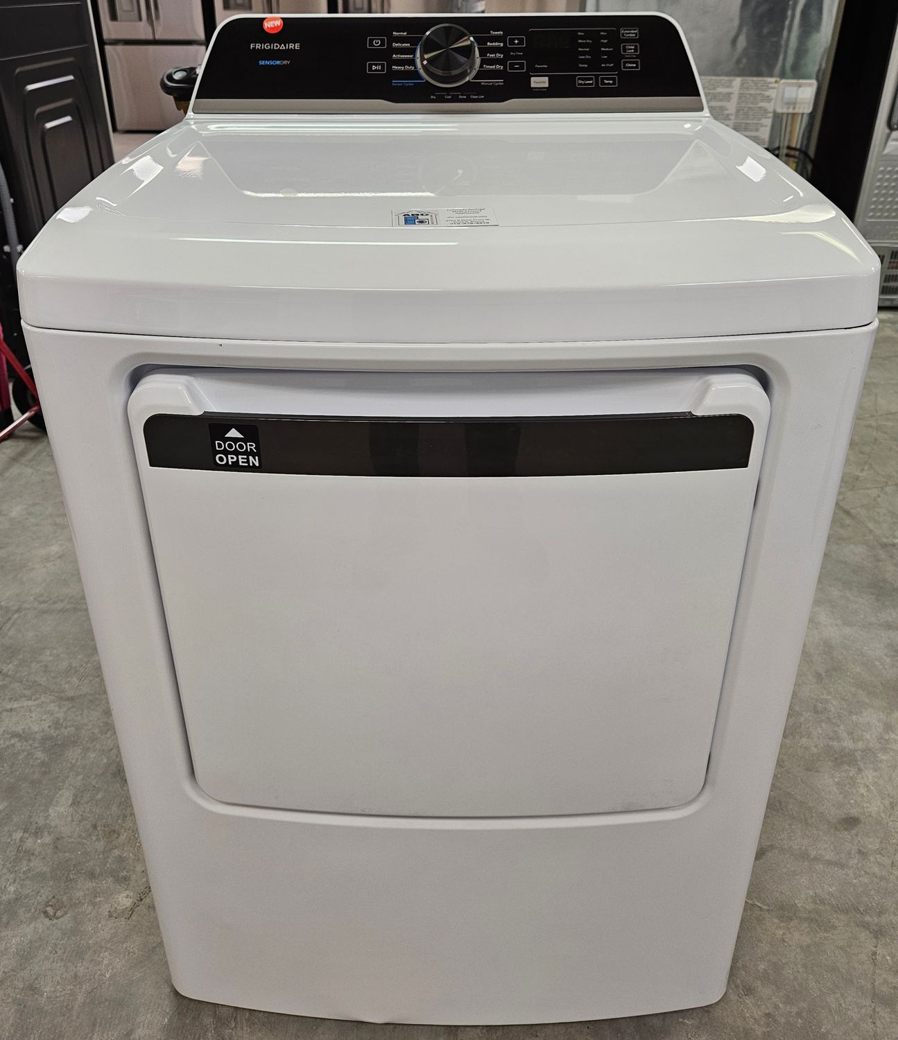 NEW! Frigidaire Heavy Duty Large Capacity Electric Dryer (7.0cu.ft.)