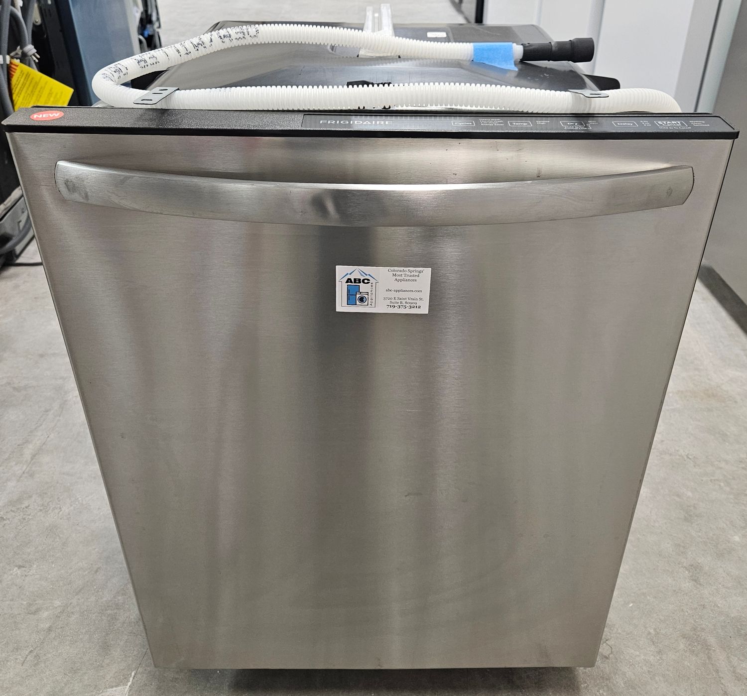 NEW! 24" Frigidaire Stainless Steel Built-In Electric Dishwasher