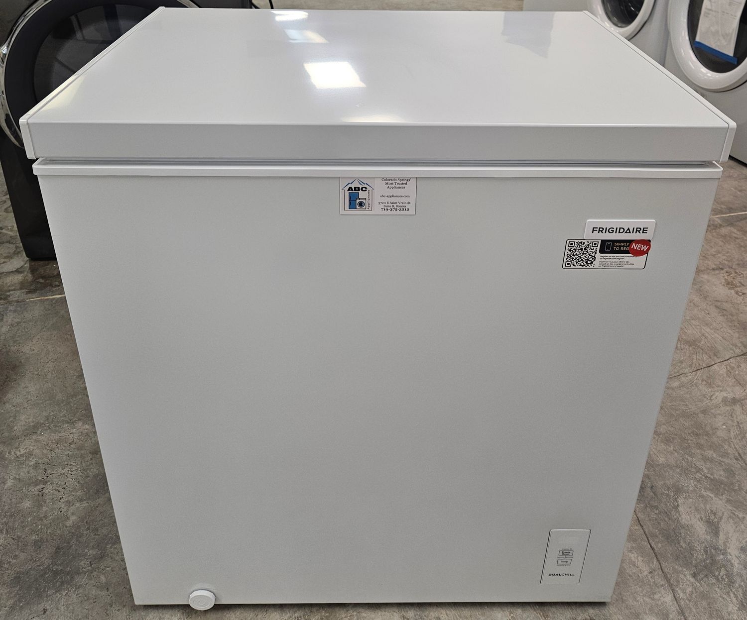 NEW! Frigidaire 7 Cu. Ft. Garage Ready Convertible Chest Freezer
