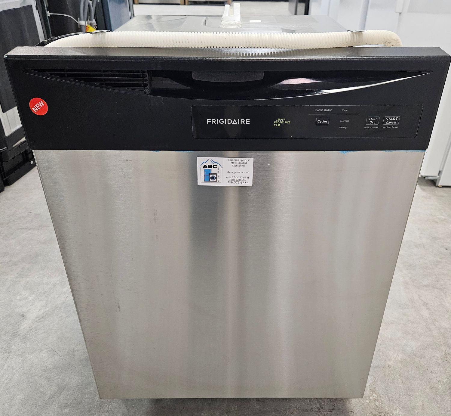 NEW! 24" Frigidaire Stainless Steel Built-In Electric Dishwasher