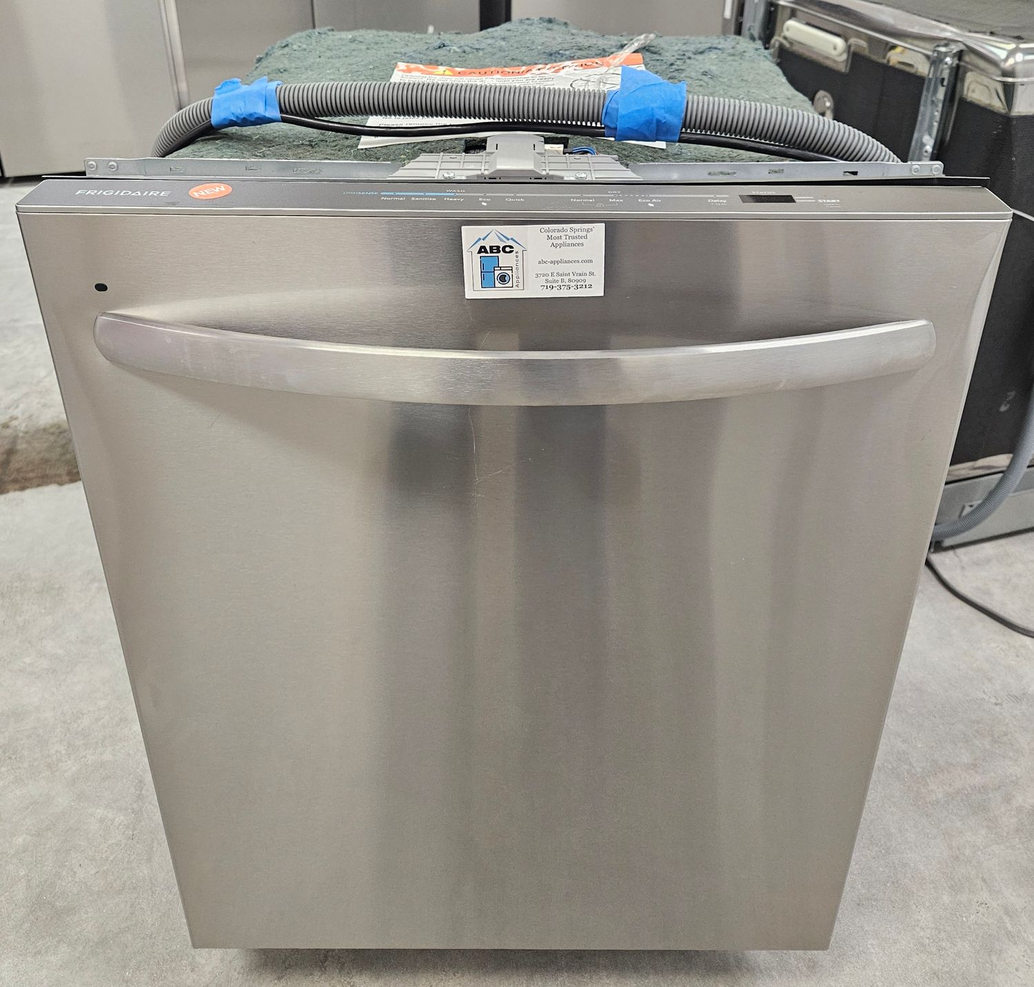 NEW! 24" Frigidaire Stainless Steel Built-In Electric Dishwasher