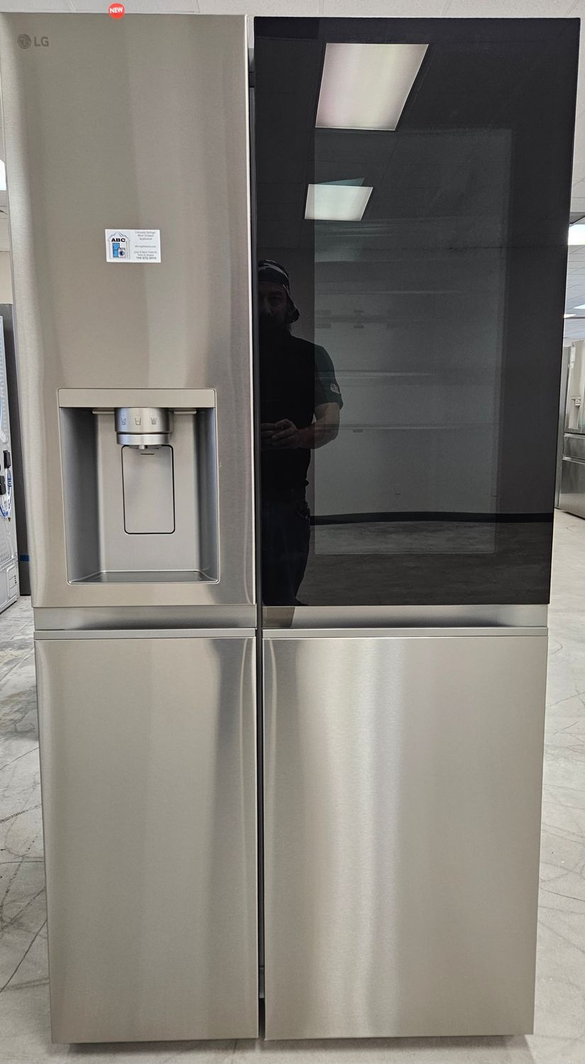 NEW! 27cu.ft. LG Side-by-Side Refrigerator in Stainless Steel w/ InstaView