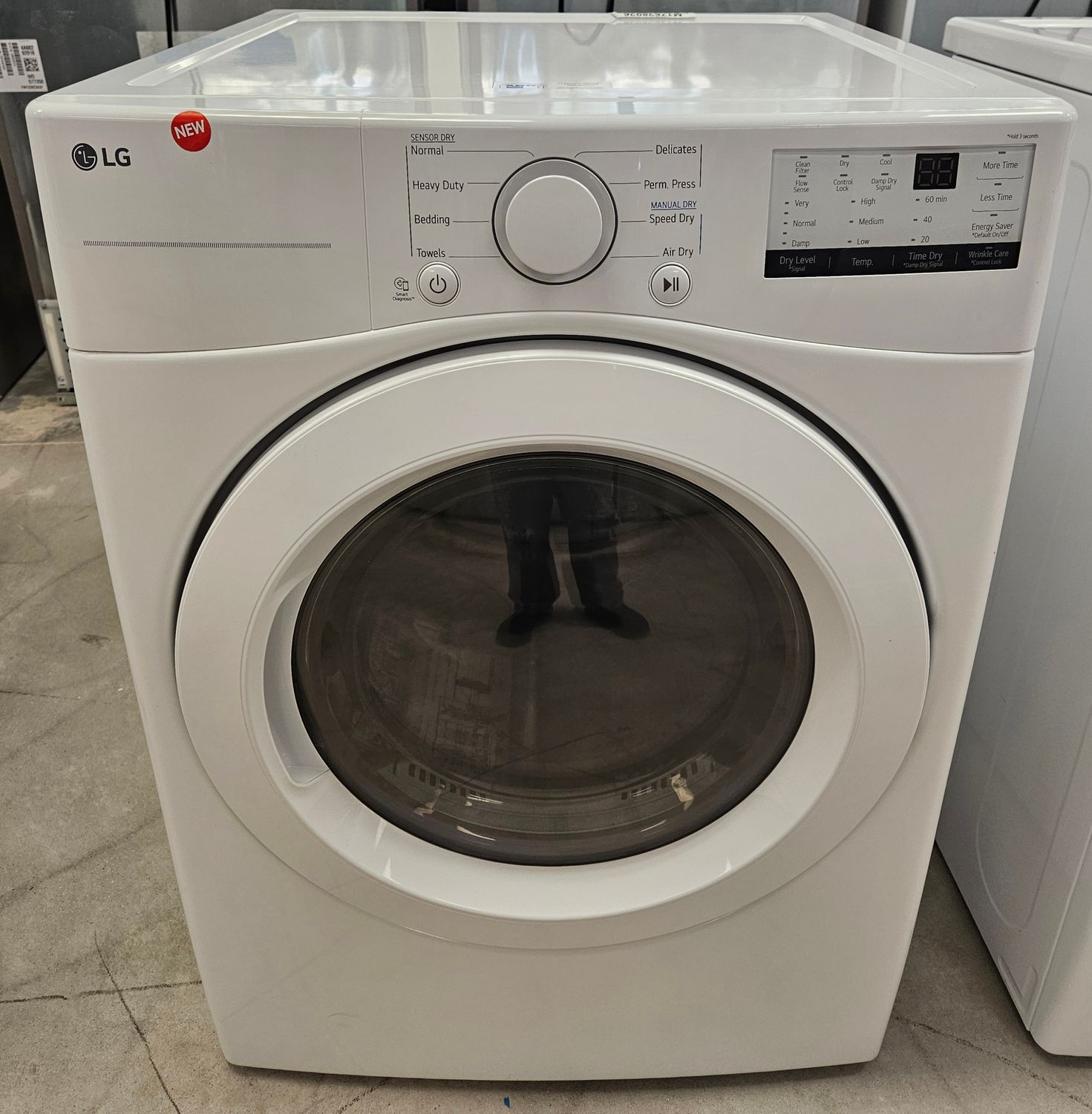 NEW! LG Heavy Duty Large Capacity Gas Dryer (7.4cu.ft.)