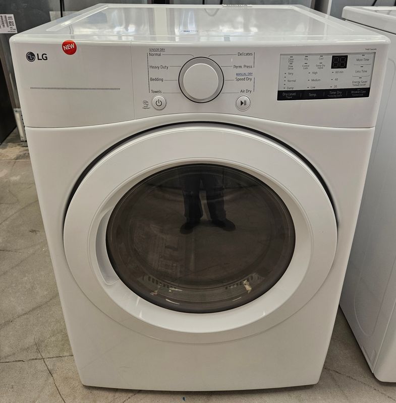 NEW! LG Heavy Duty Large Capacity Gas Dryer (7.4cu.ft.)