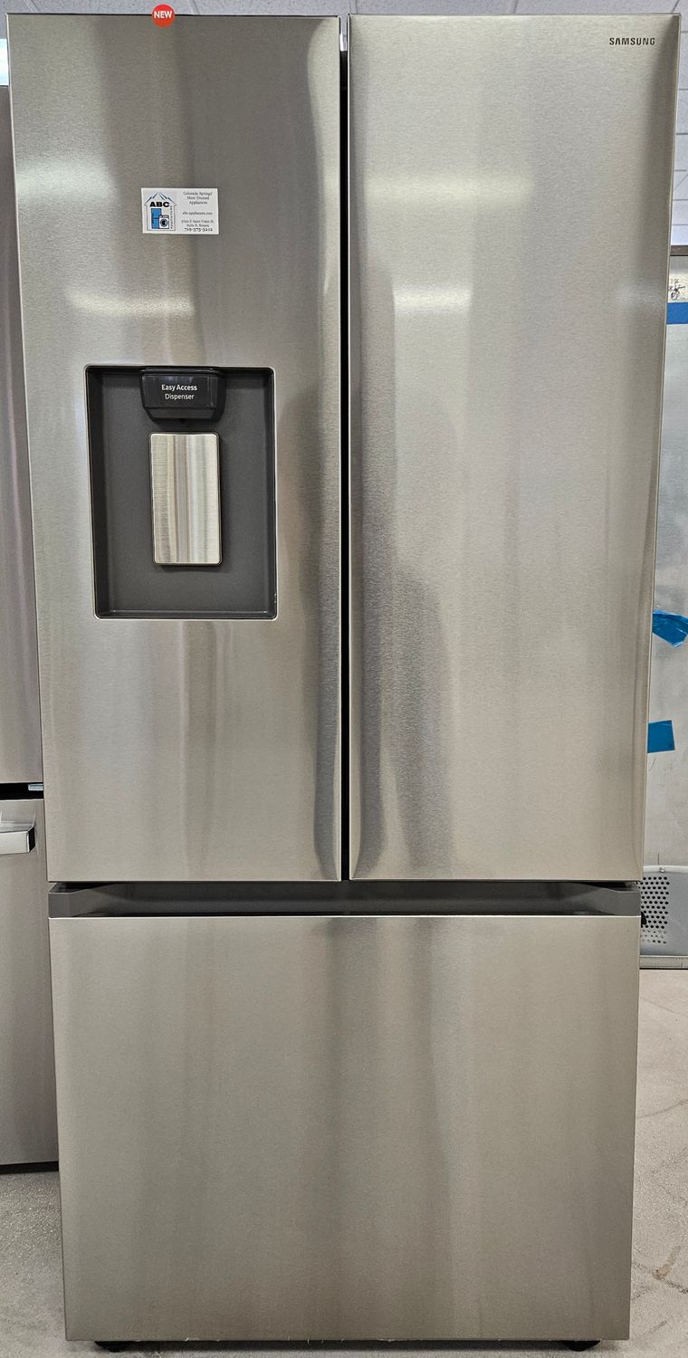 NEW! 20cu.ft. Samsung 30" Wide French Door Refrigerator in Stainless Steel