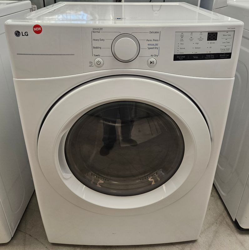 NEW! LG Heavy Duty Large Capacity Electric Dryer (7.4cu.ft.)