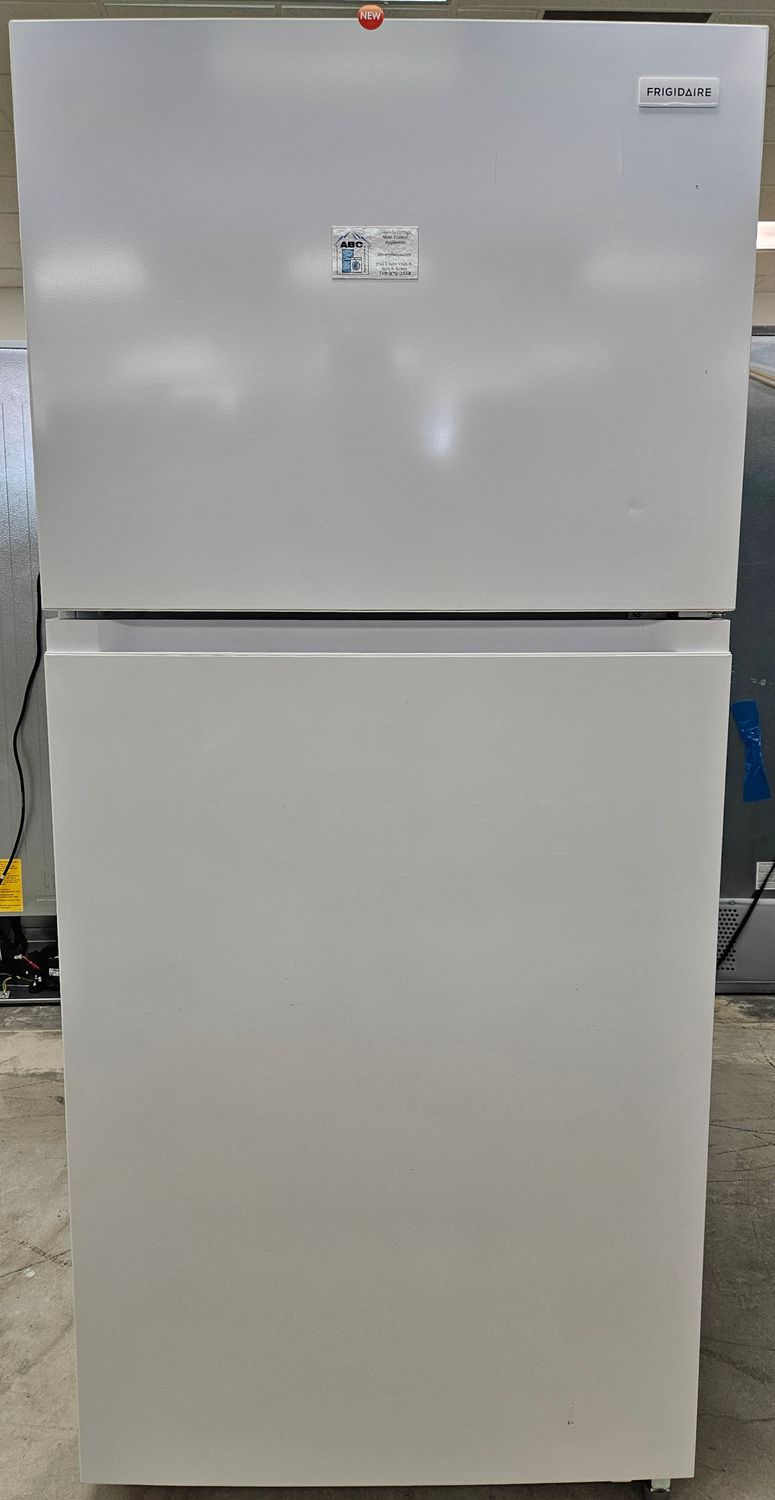 NEW! 19cu.ft. Frigidaire Garage-Ready Top Freezer Refrigerator in White