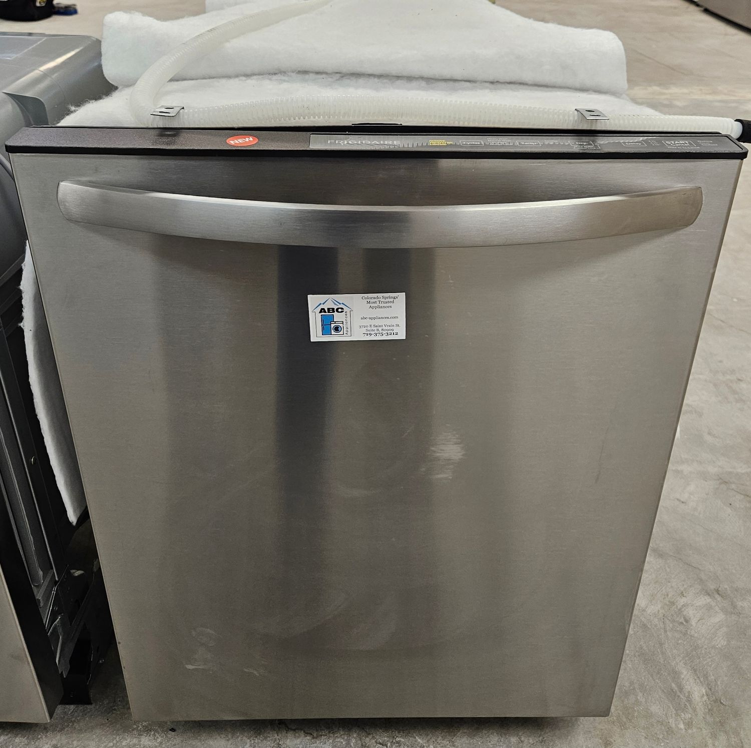 NEW! 24" Frigidaire Stainless Steel Built-In Electric Dishwasher